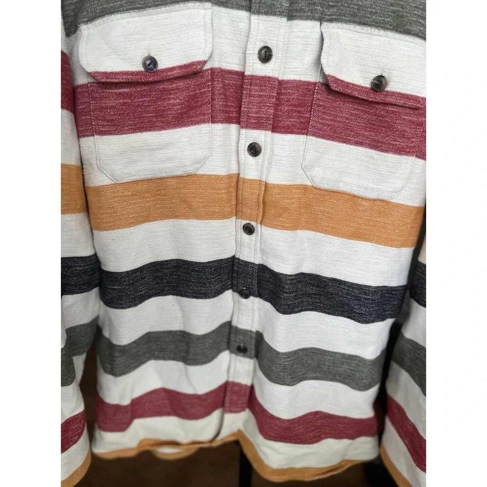 Pendleton Men's L Ultrasoft Flannel Blanket Shirt Glacier National Park Edition